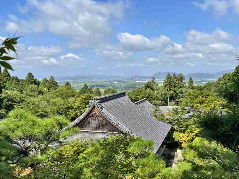 百済寺からの眺望