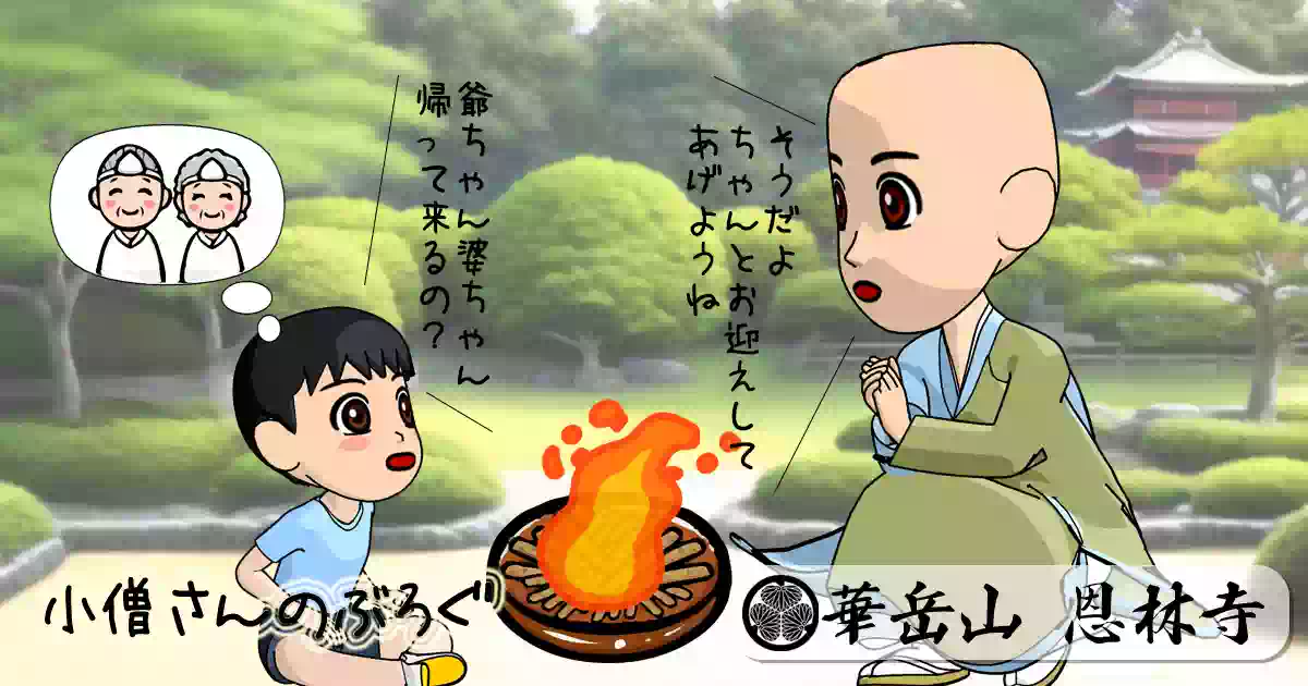 迎え火と送り火